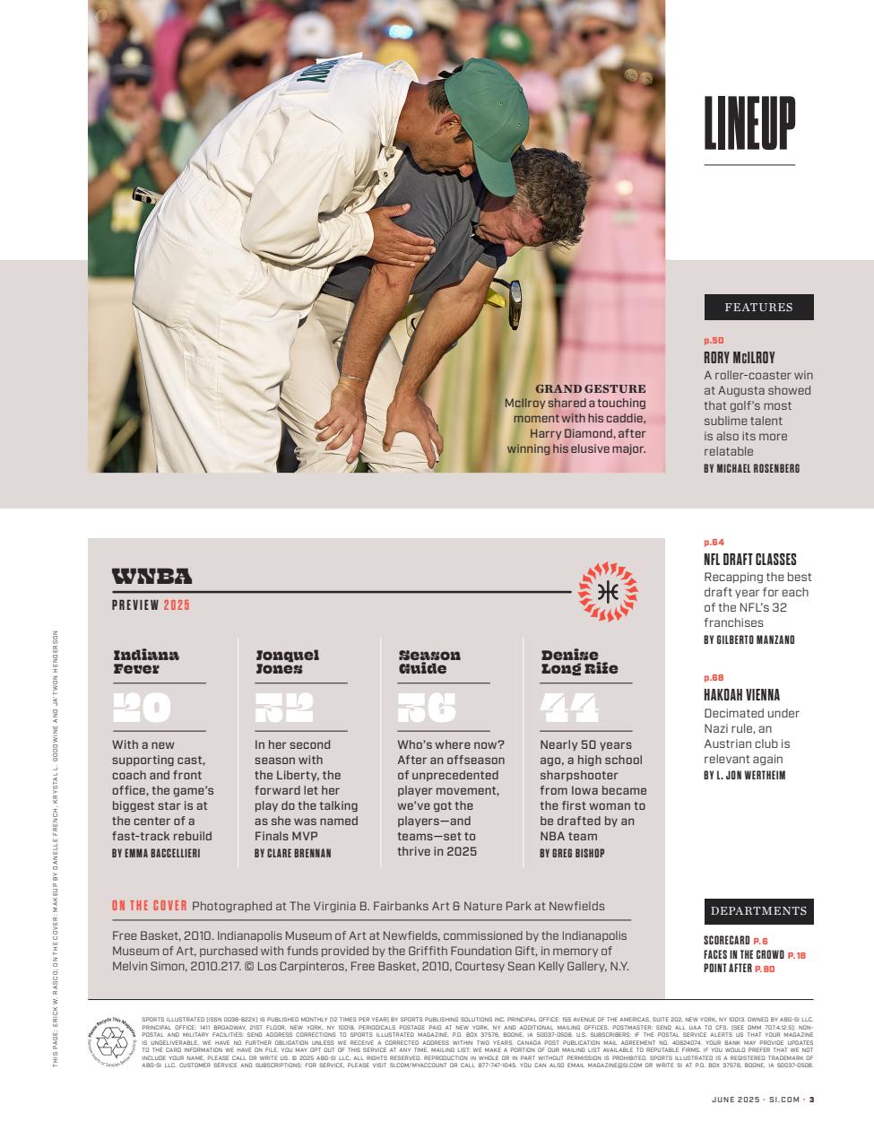 Sports Illustrated Preview Pages