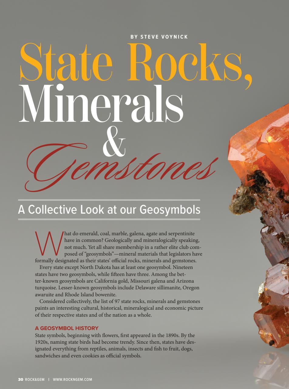 Rock&Gem Magazine Preview Pages