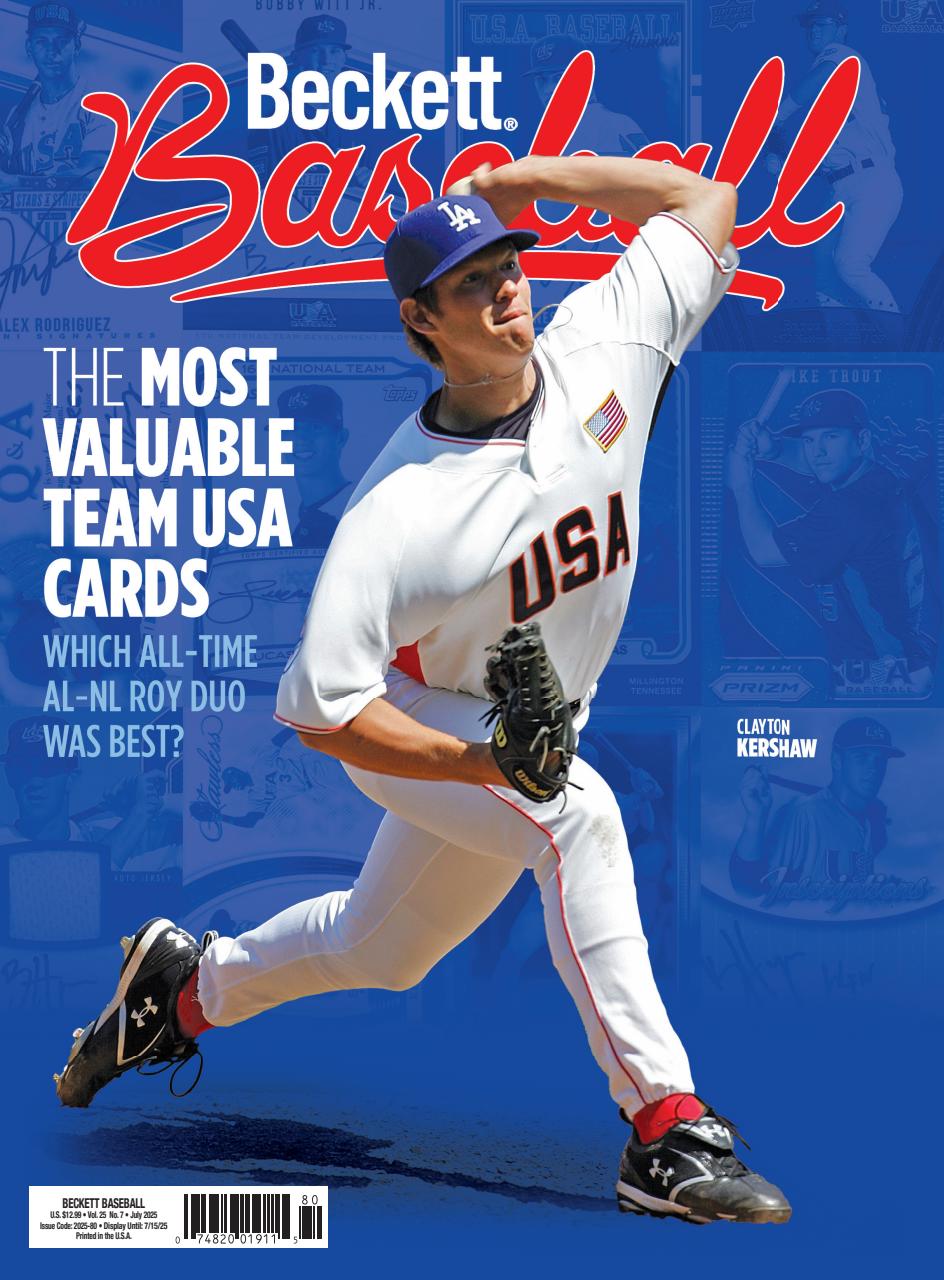 Beckett Baseball Magazine Preview Pages