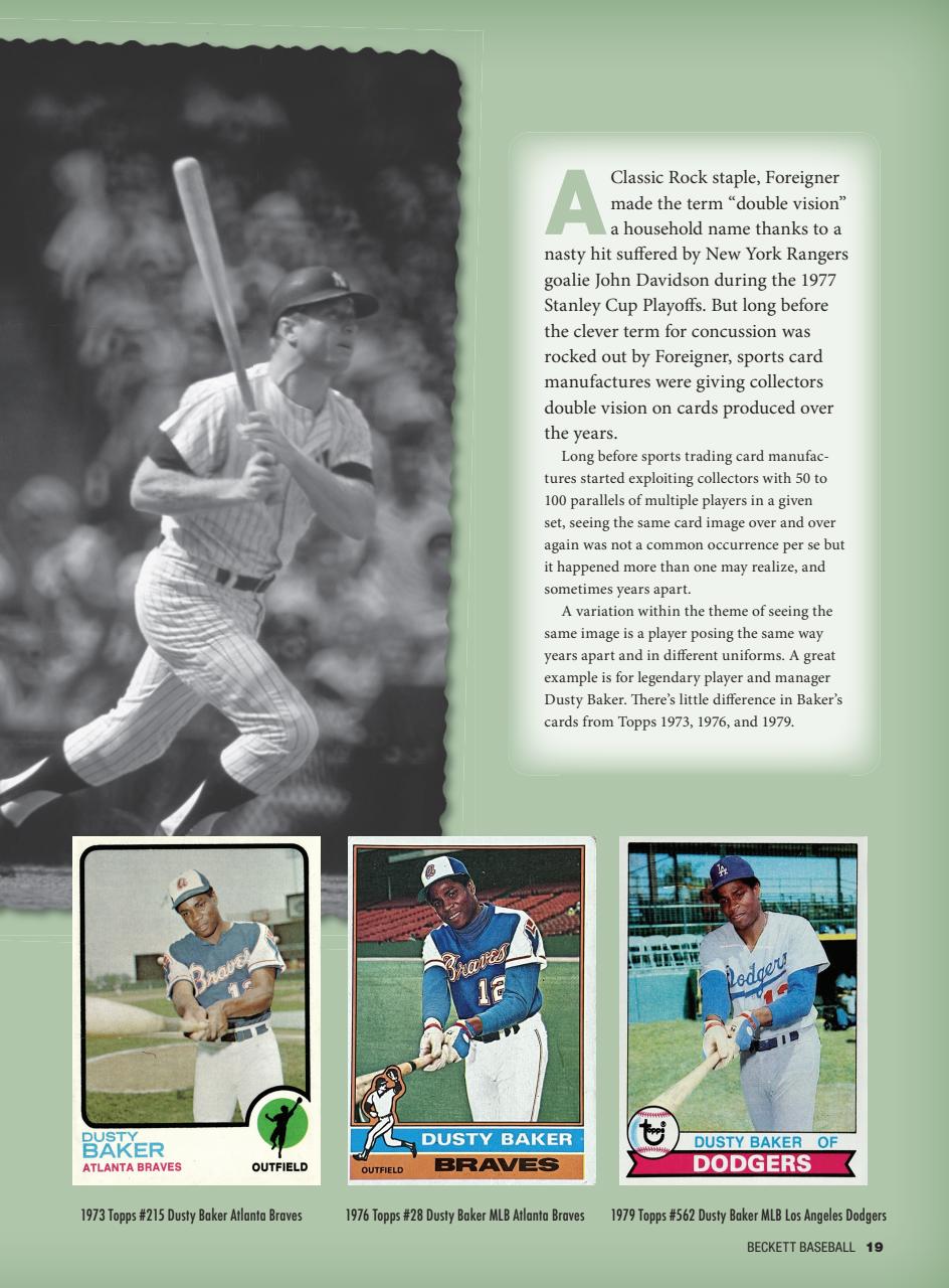 Beckett Baseball Magazine Preview Pages