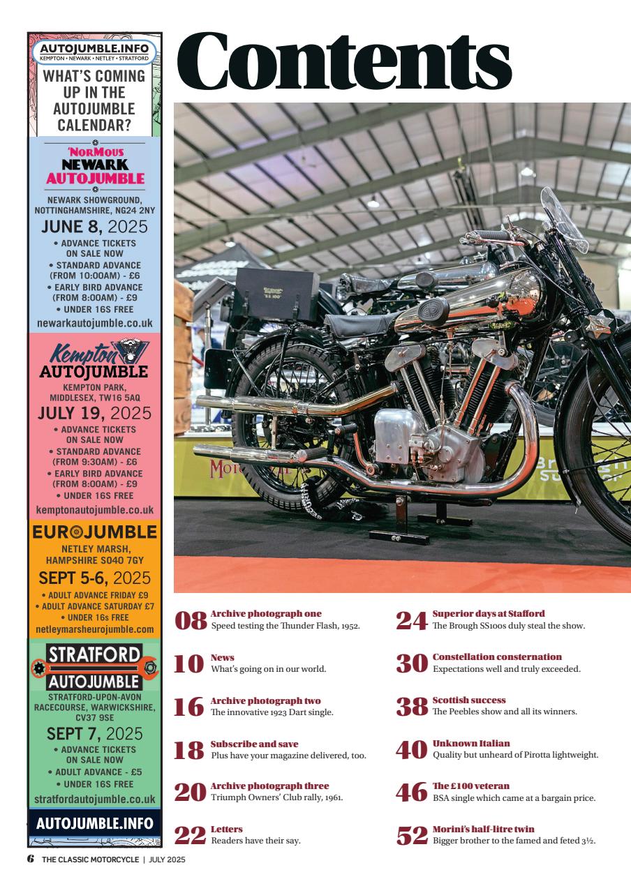 The Classic MotorCycle Preview Pages