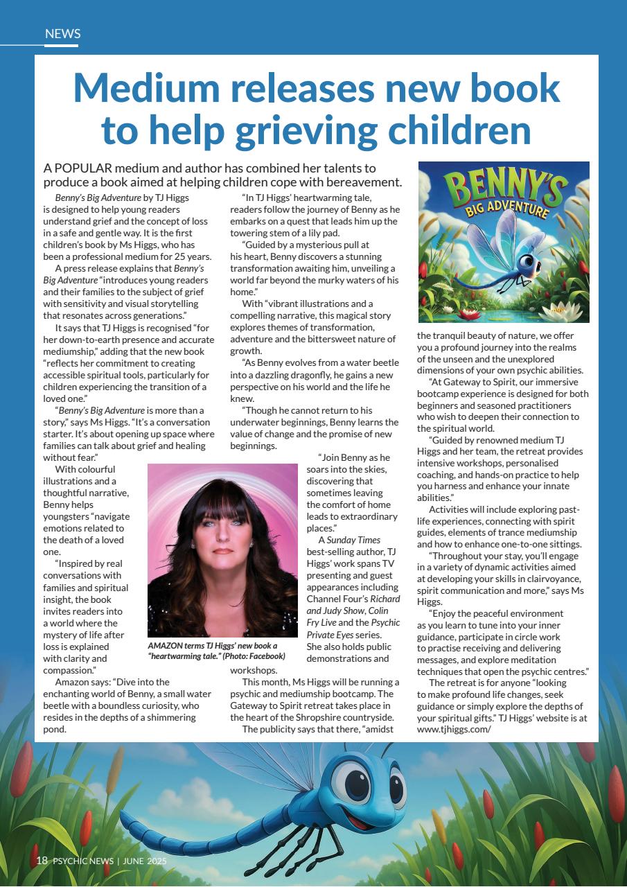 Psychic News Preview Pages
