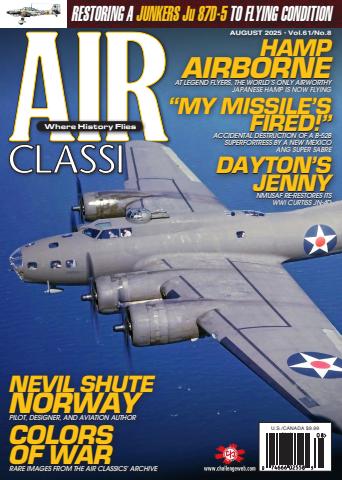 Air Classics - Where History Flies issue Aug-25