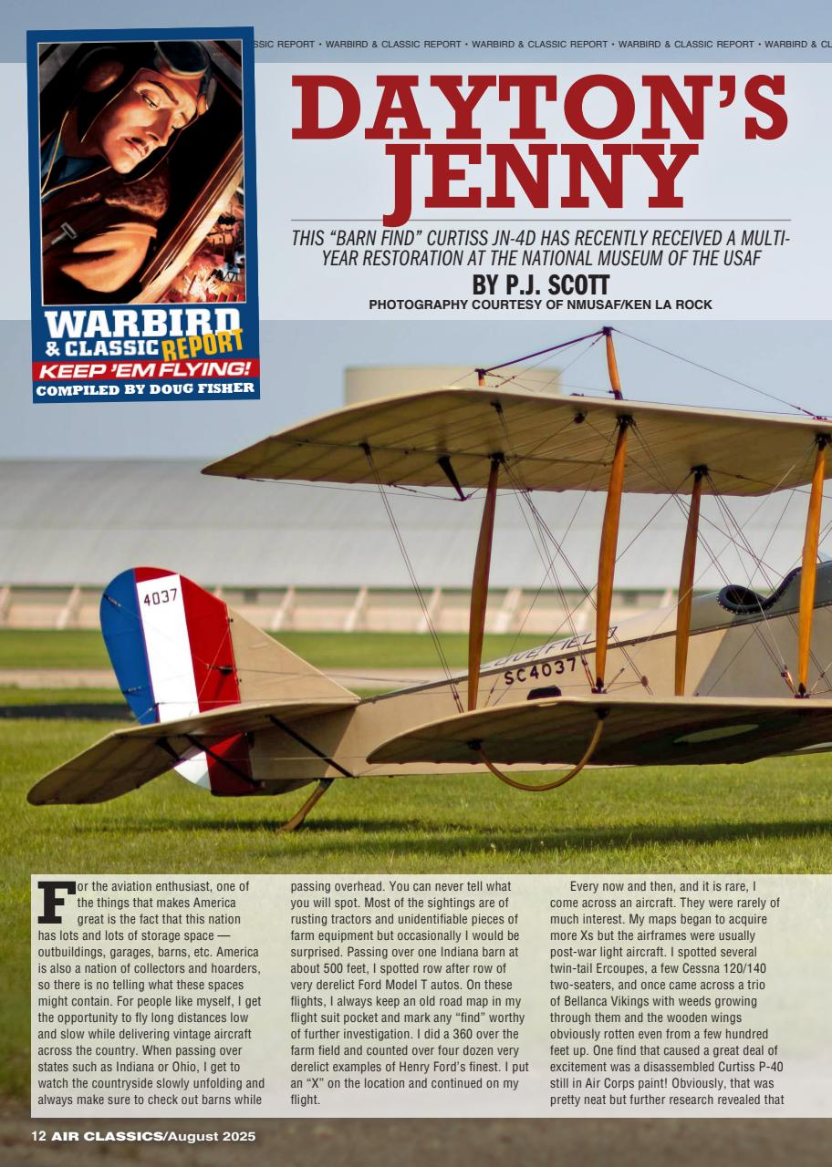 Air Classics - Where History Flies Preview Pages