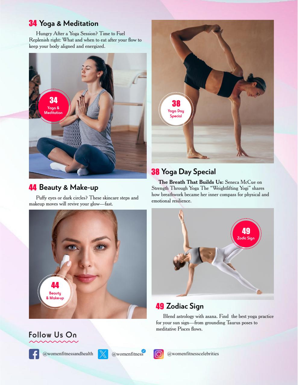 Women Fitness Preview Pages