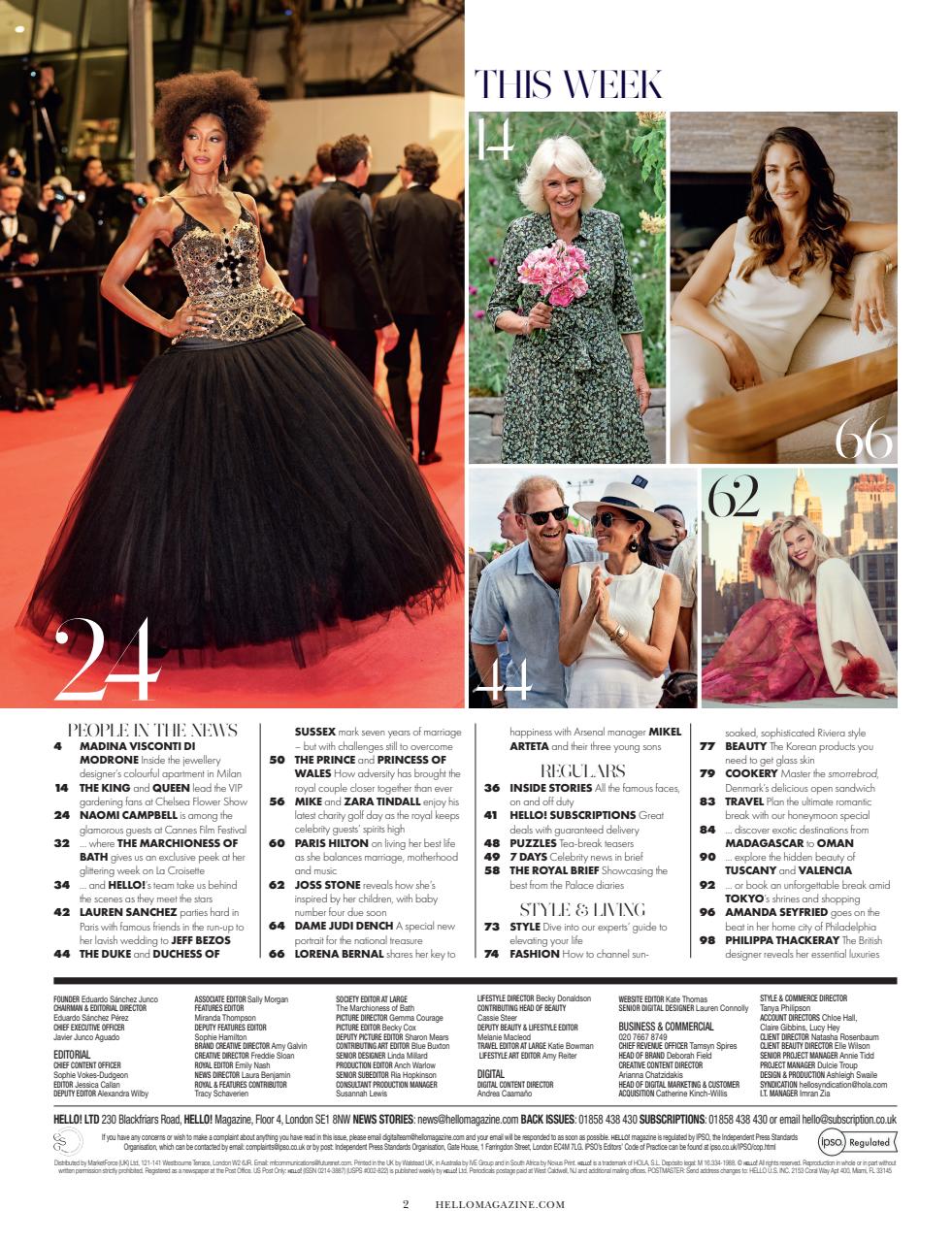 Hello! Magazine Preview Pages