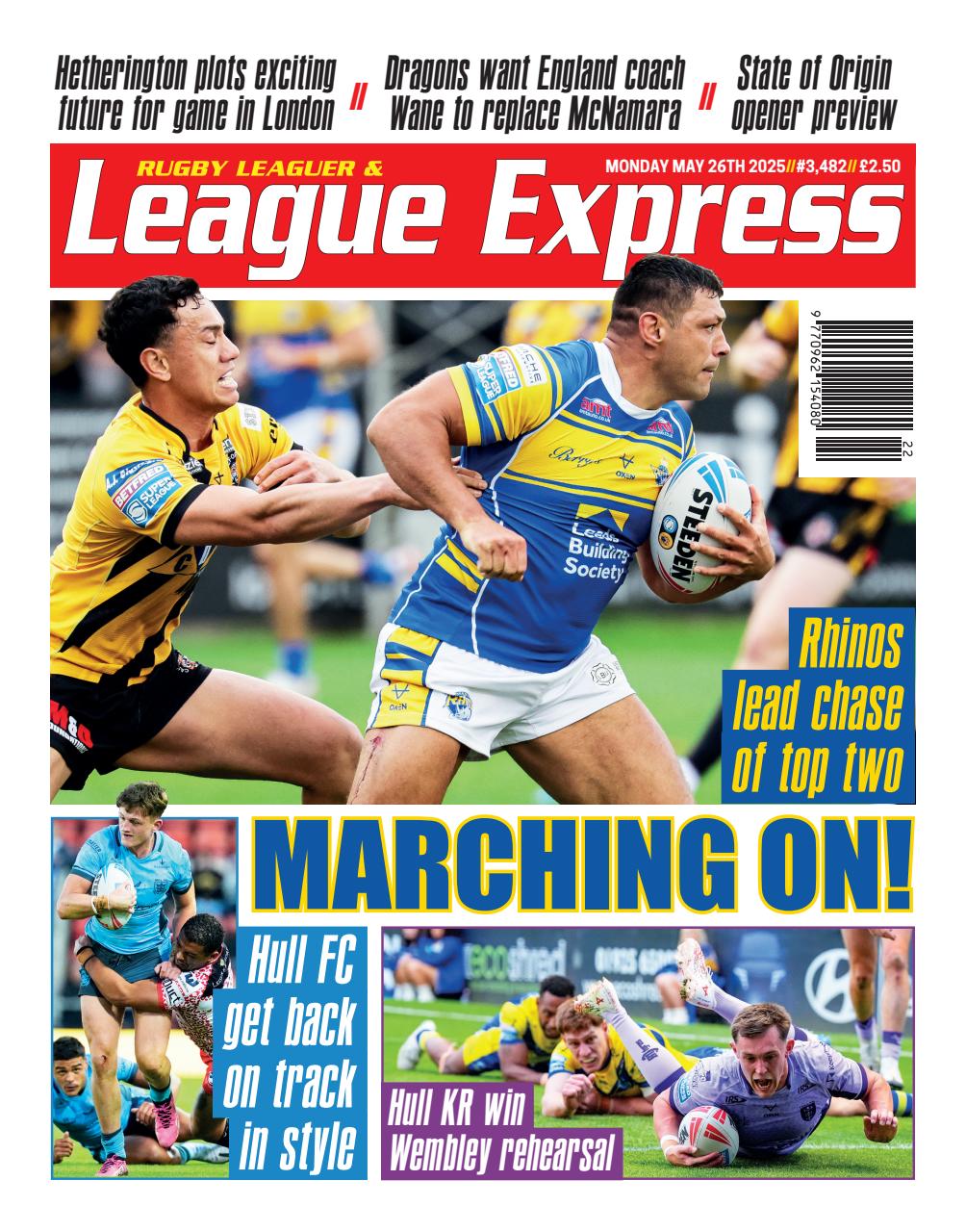League Express Preview Pages