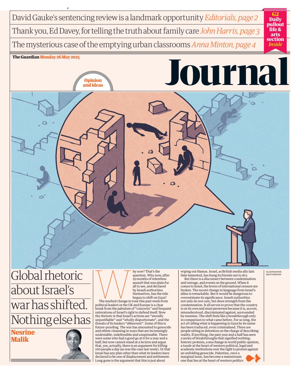 The Guardian Newspaper Preview Pages