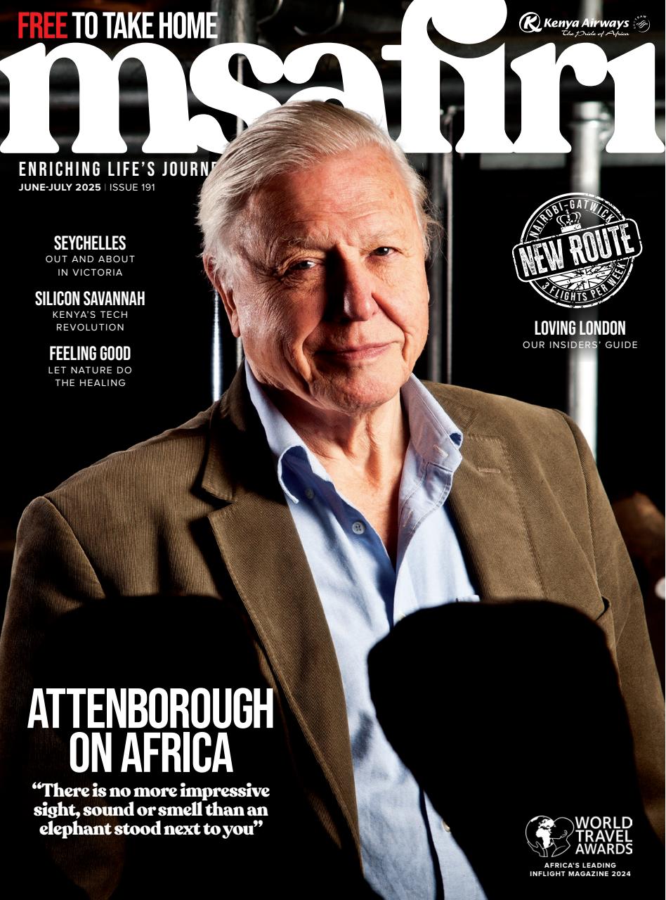 MSAFIRI – Kenya Airways Inflight Preview Pages