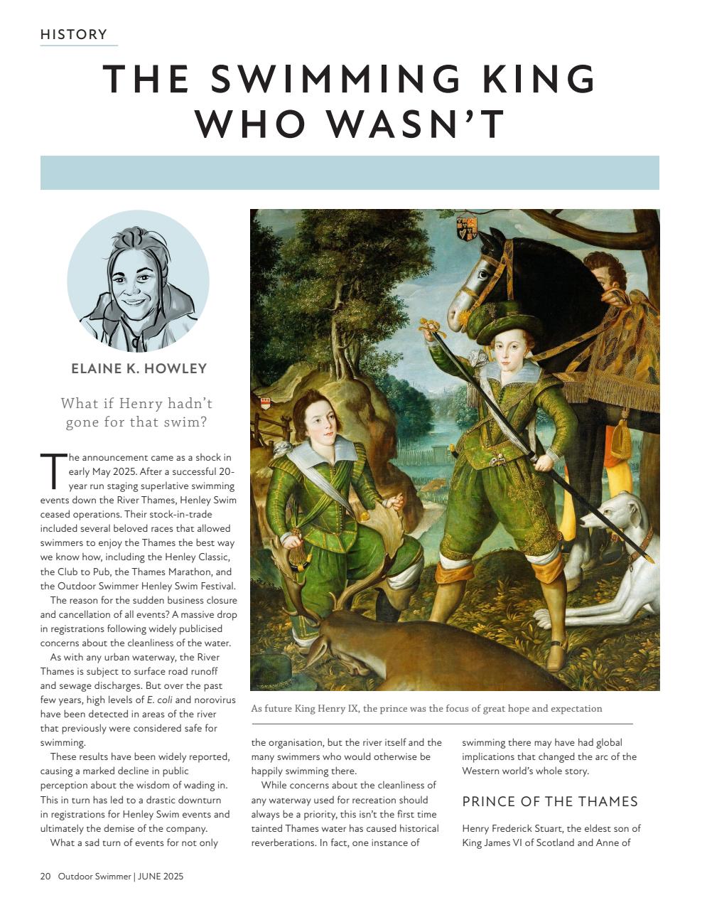 Outdoor Swimmer Preview Pages