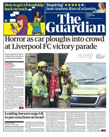 The Guardian Newspaper issue Tuesday, 27 May 2025