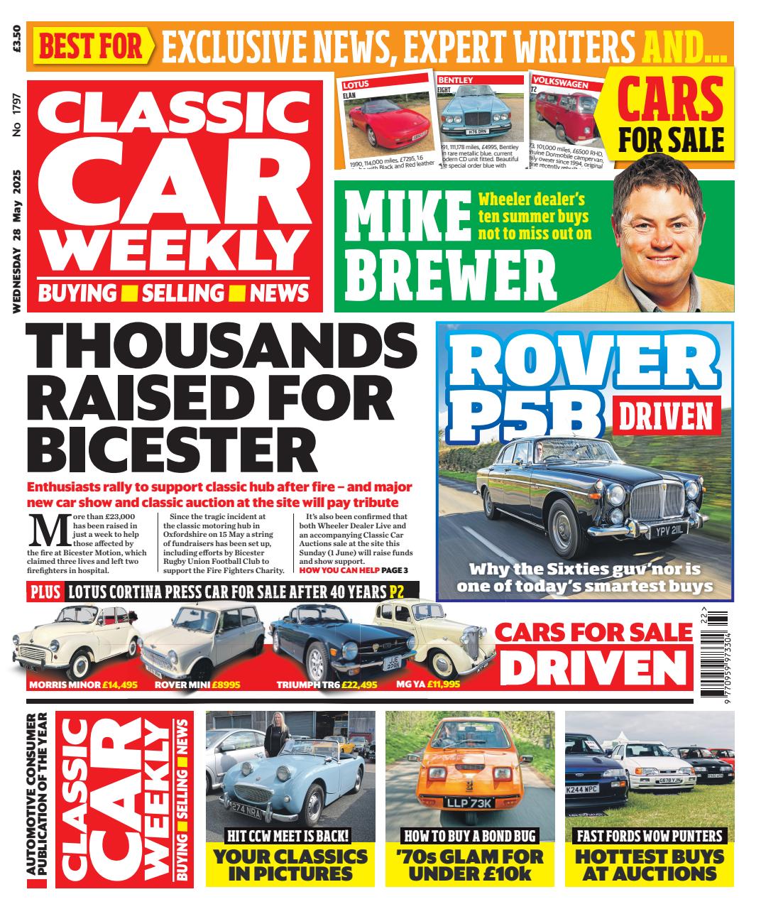 Classic Car Weekly Preview Pages