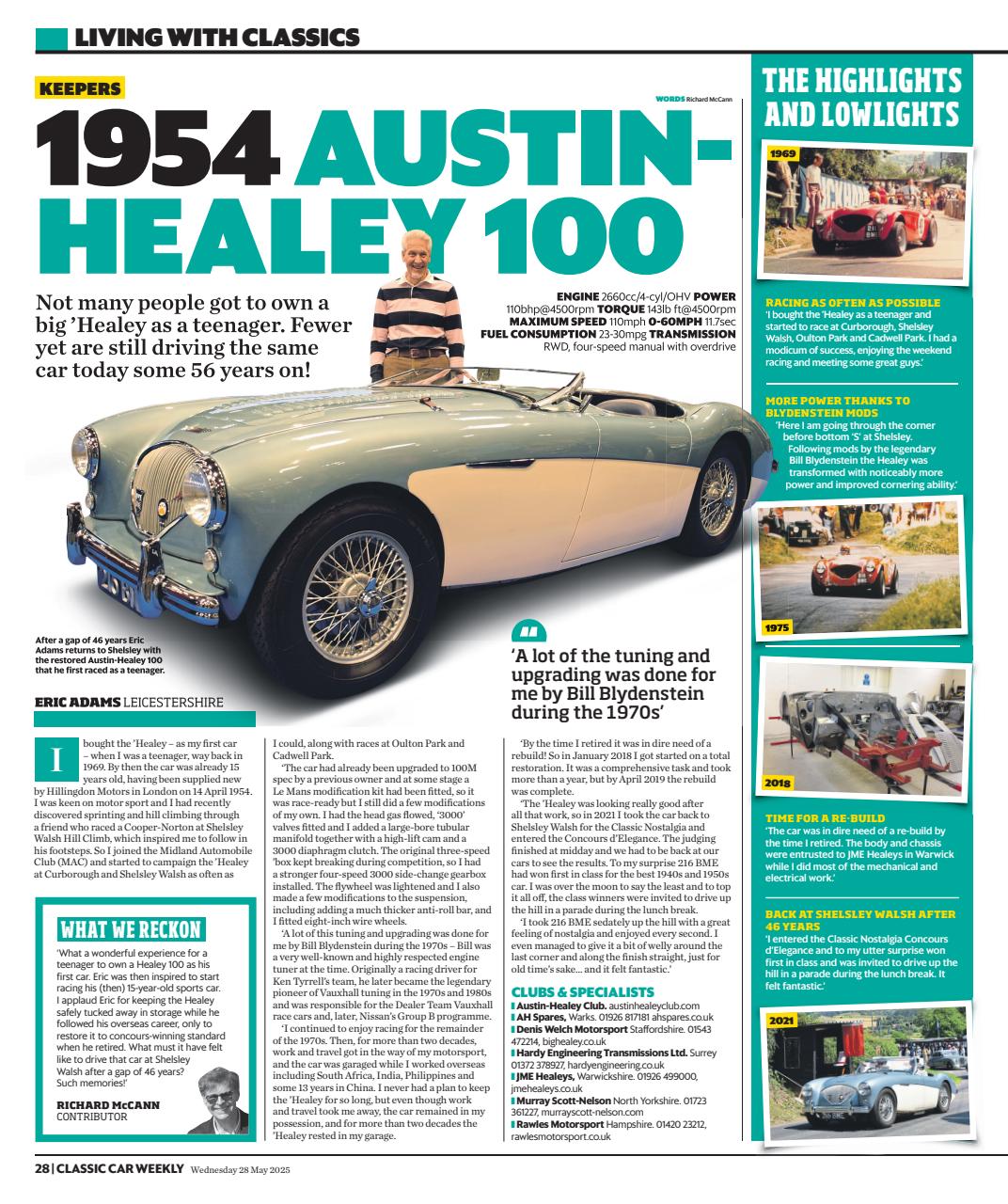 Classic Car Weekly Preview Pages