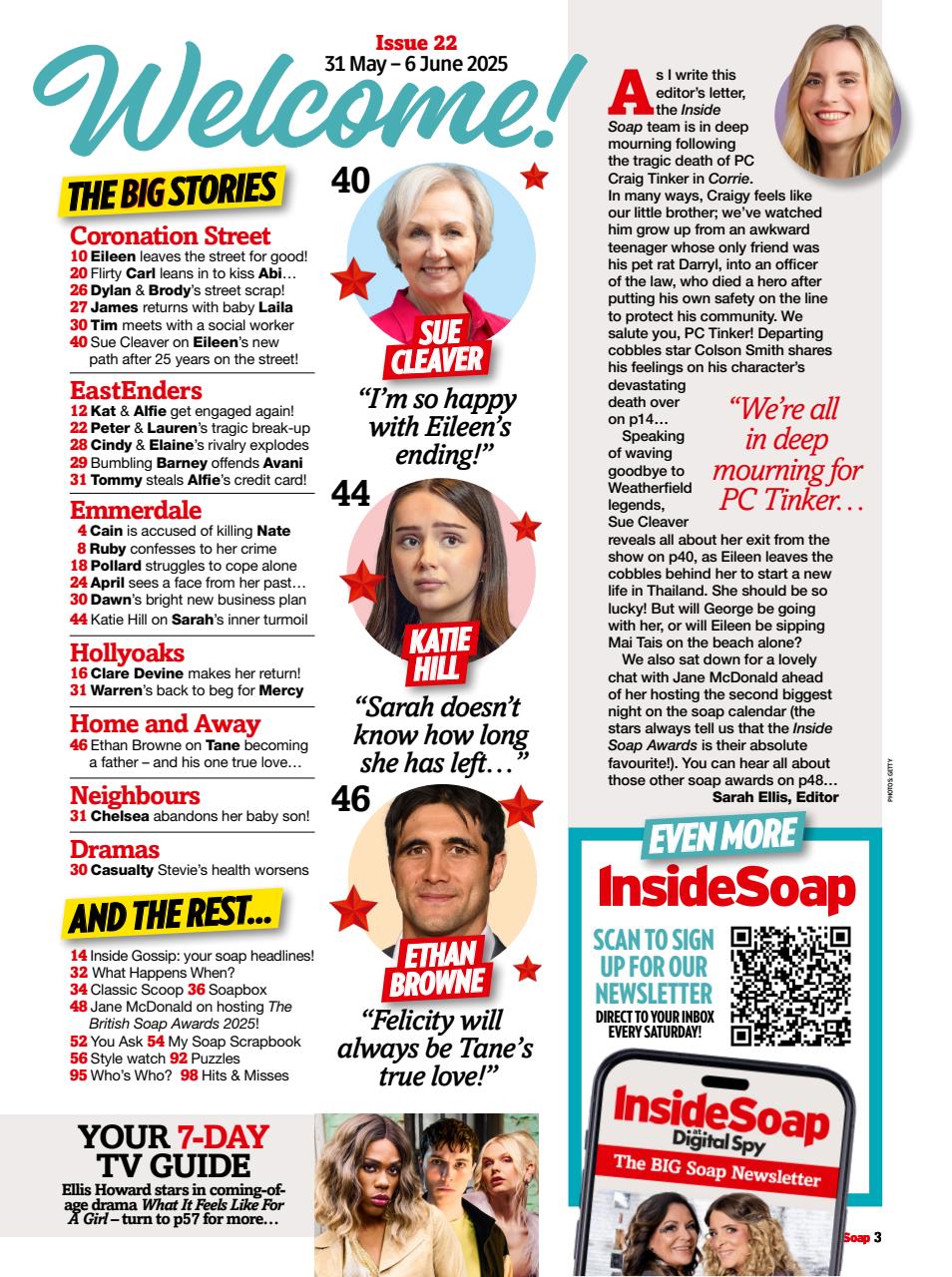 Inside Soap Preview Pages