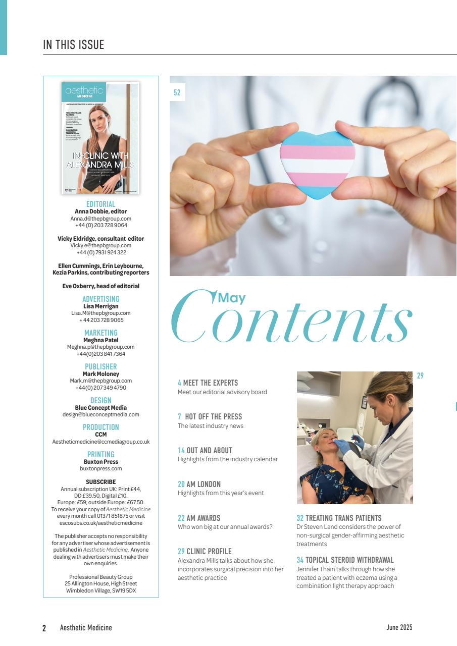 Aesthetic Medicine Preview Pages