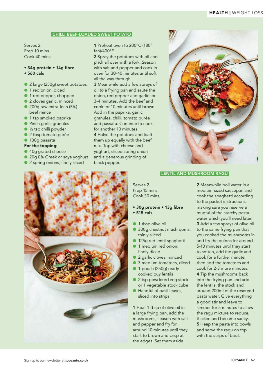 Top Sante Preview Pages