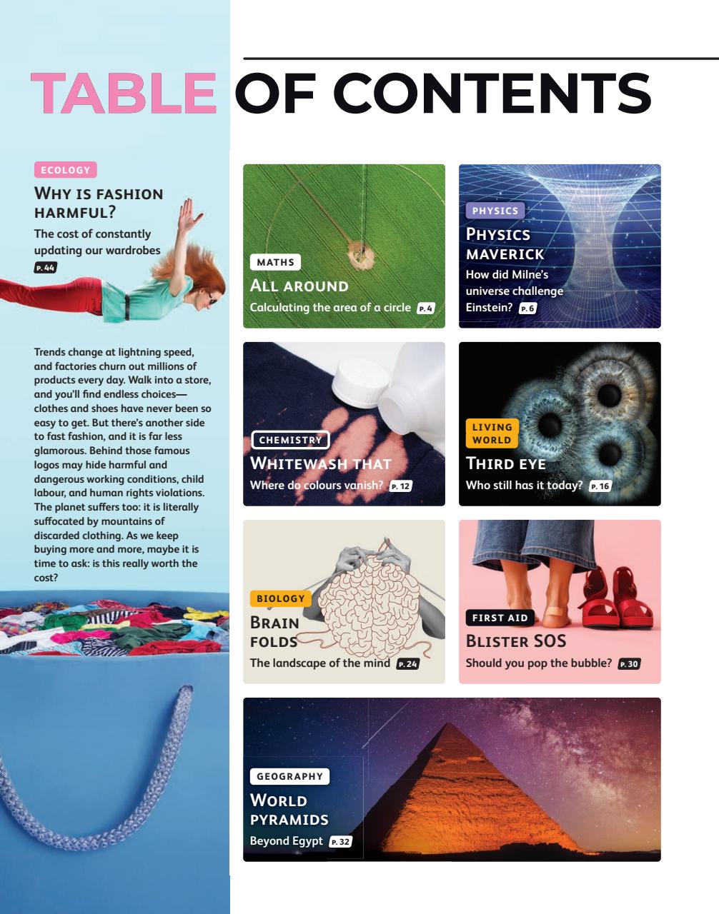 OYLA Magazine Preview Pages