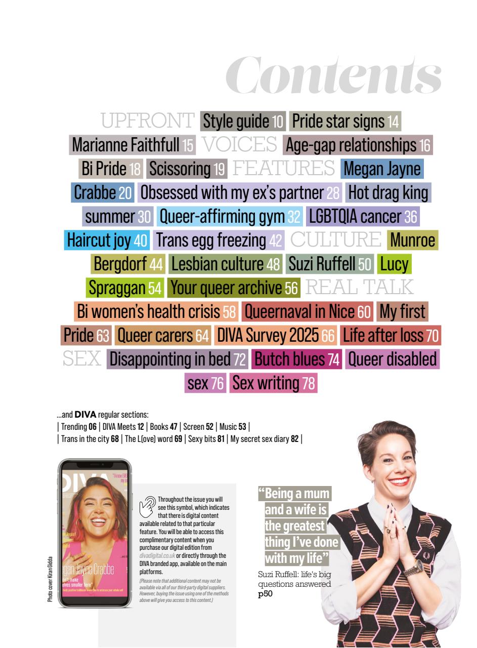 DIVA Magazine Preview Pages