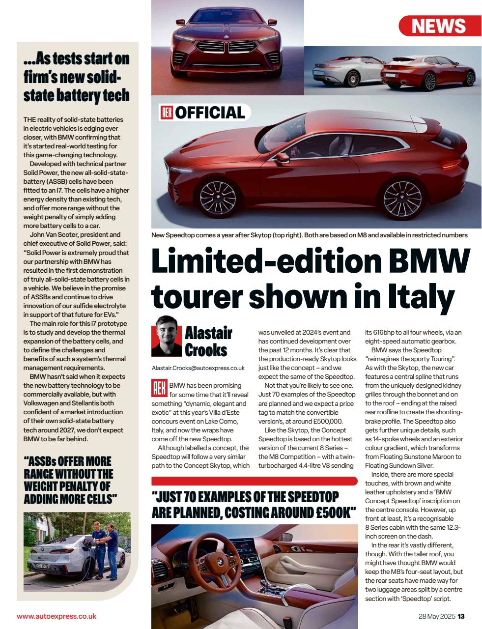 Auto Express Preview Pages