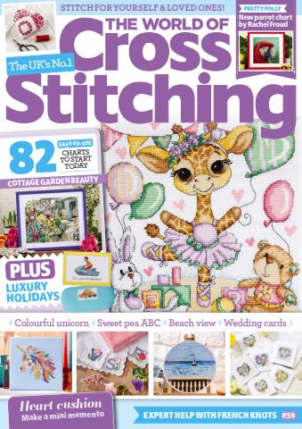 The World of Cross Stitching issue Aug 2025