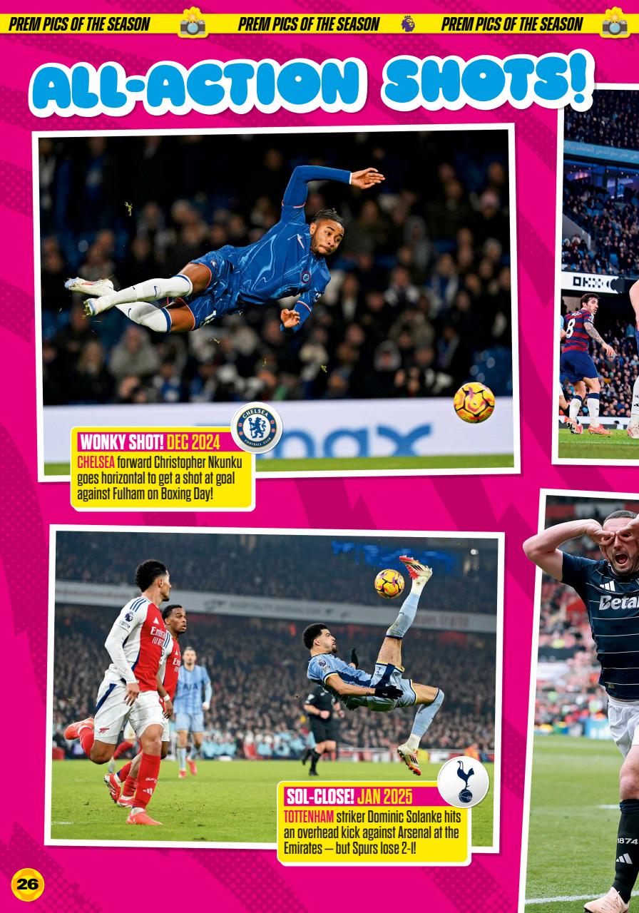 Match of the Day Preview Pages