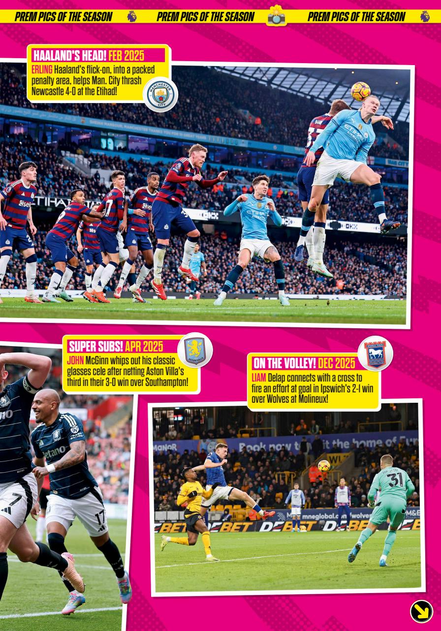 Match of the Day Preview Pages