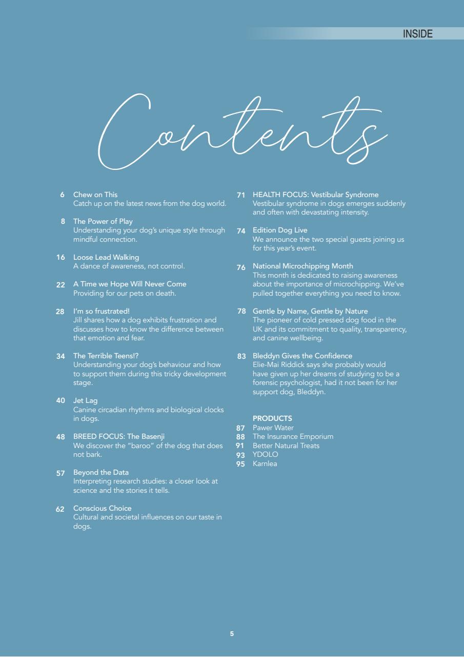 Edition Dog Preview Pages