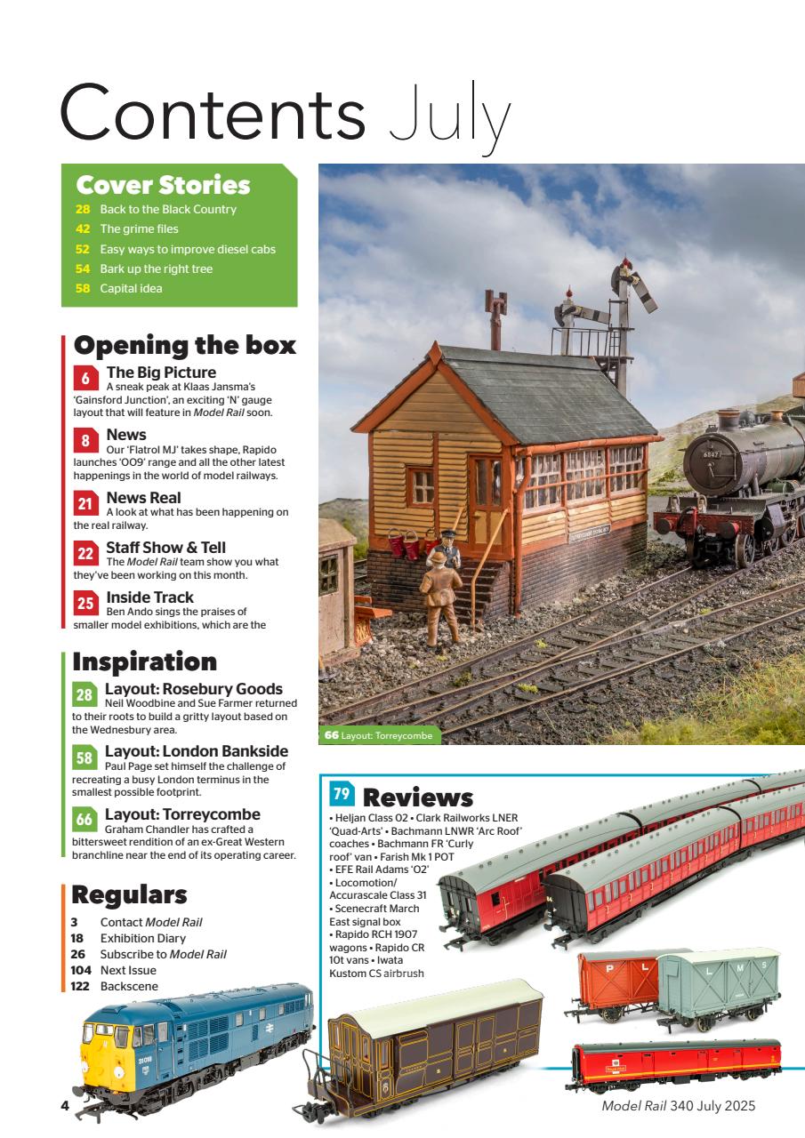 Model Rail Preview Pages