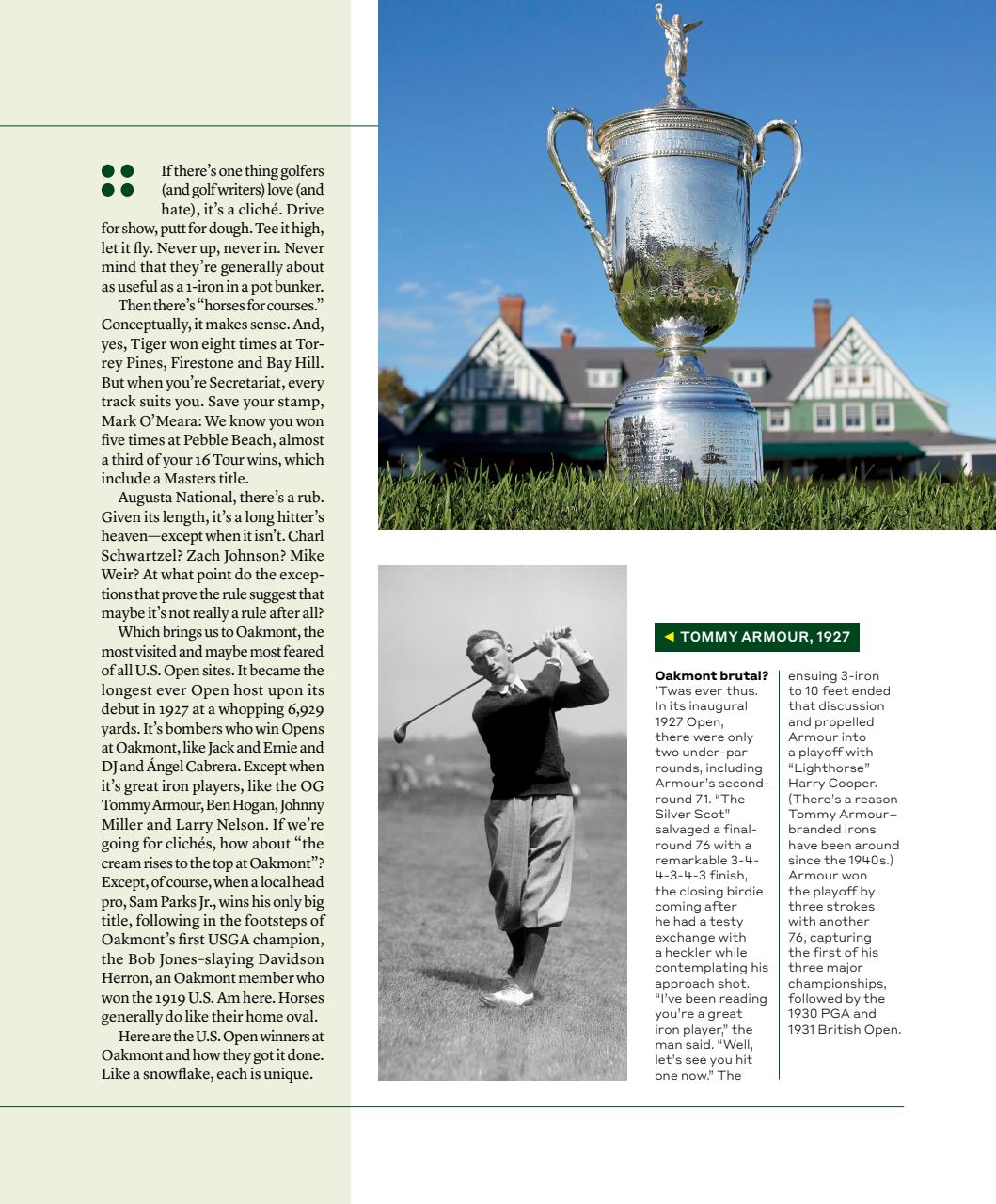 Golf Magazine Preview Pages