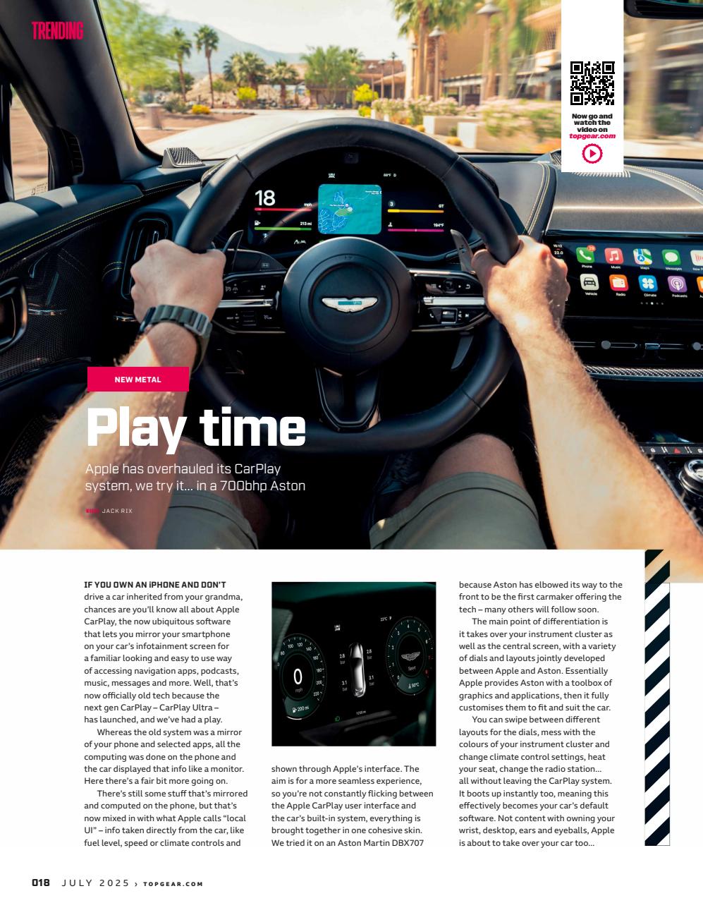 BBC Top Gear Magazine Preview Pages
