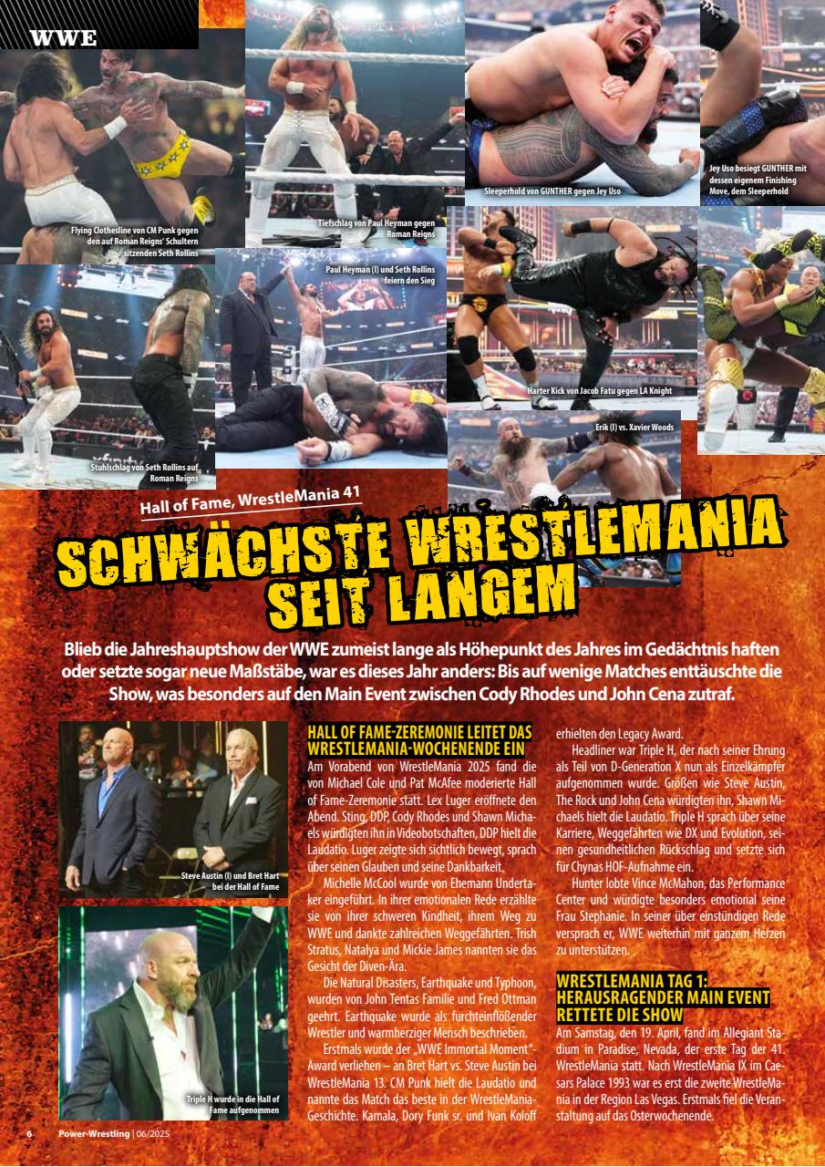 Power-Wrestling Preview Pages