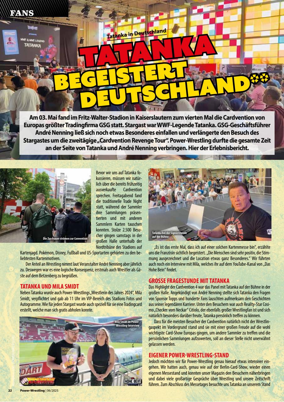 Power-Wrestling Preview Pages