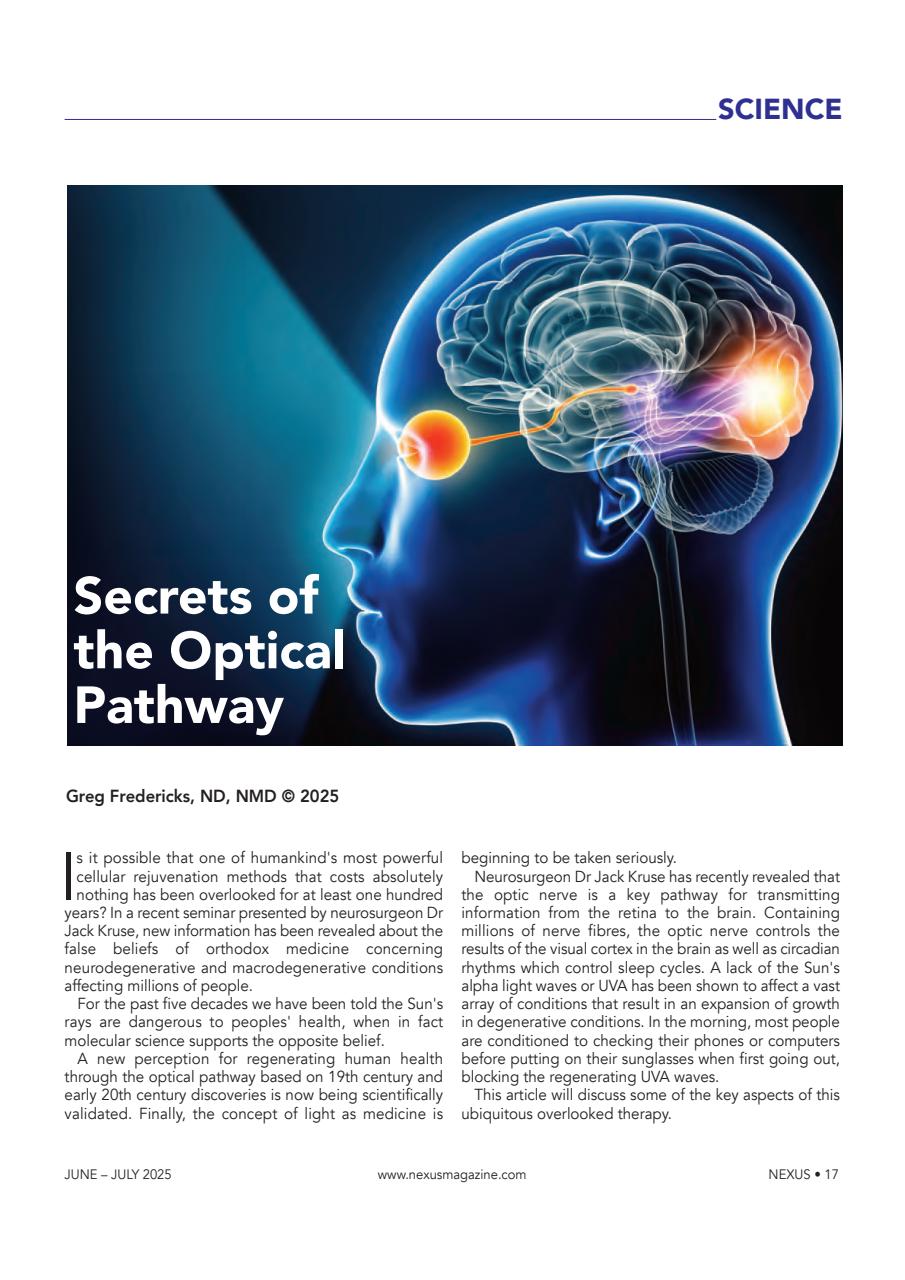 Nexus Magazine Preview Pages