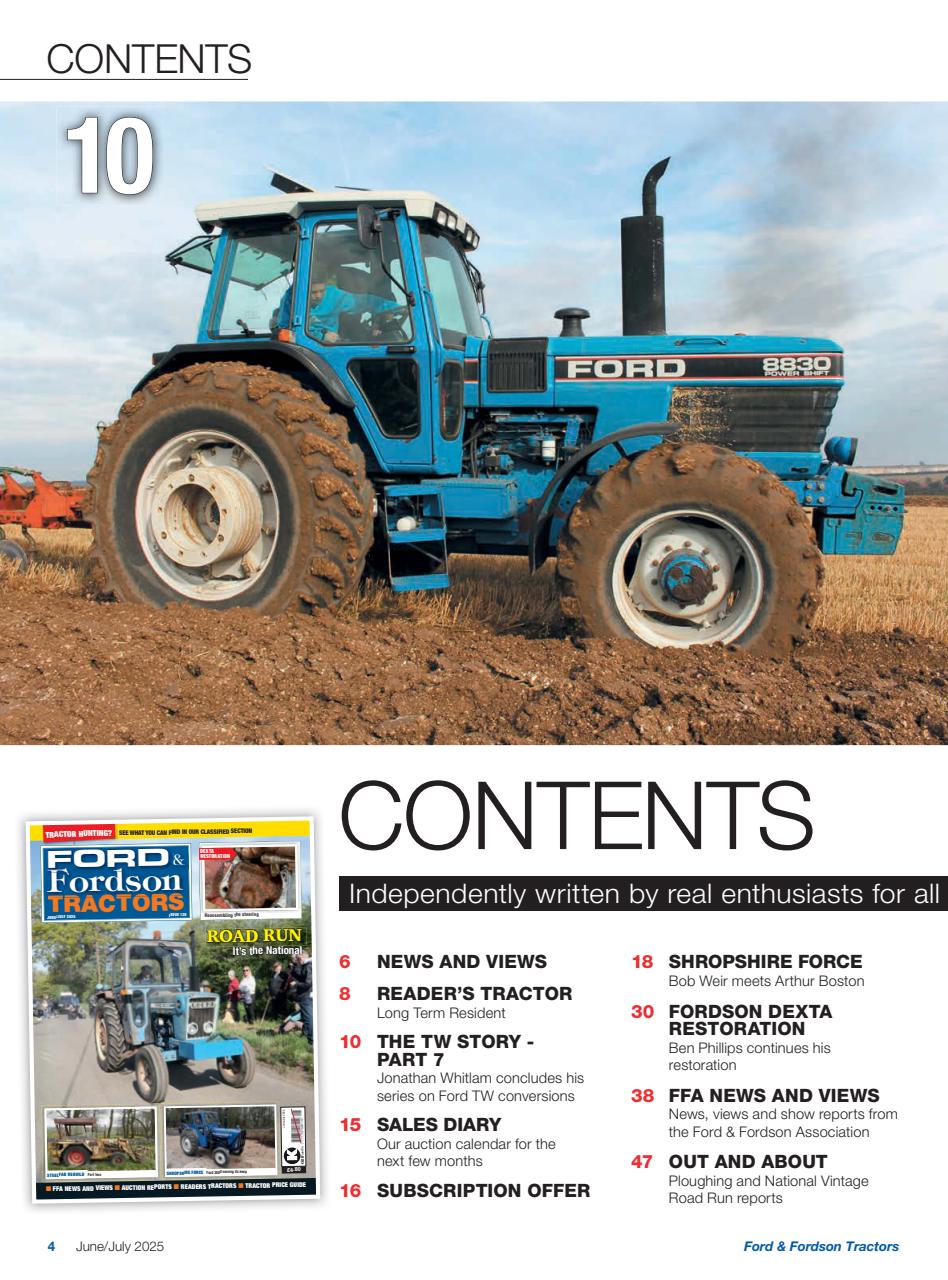 Ford & Fordson Preview Pages