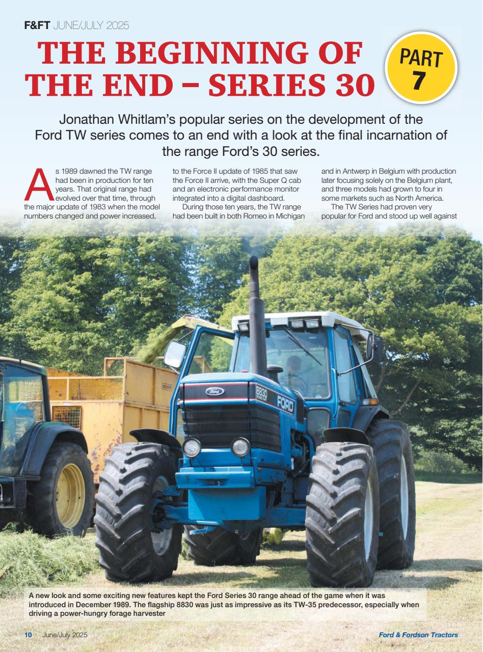 Ford & Fordson Preview Pages