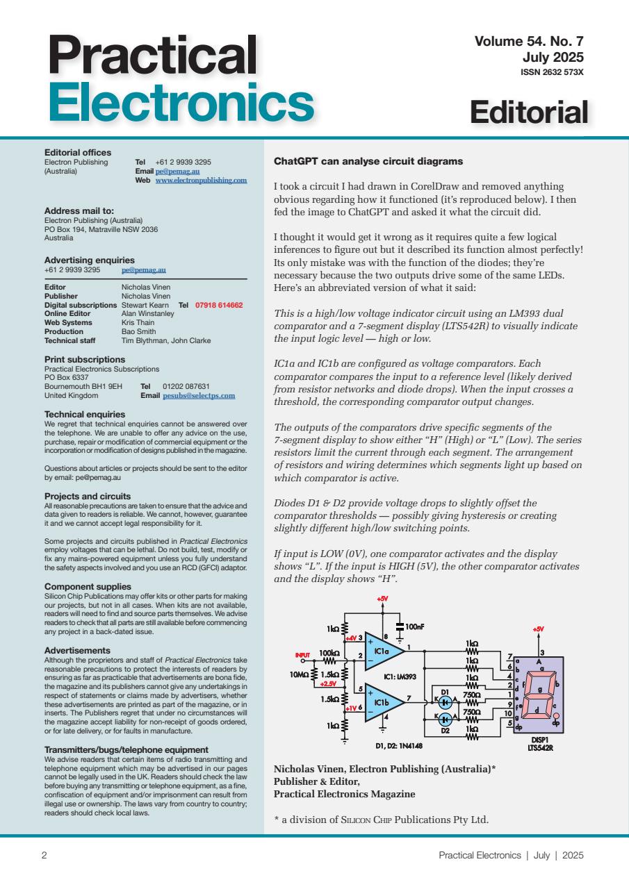 Practical Electronics Preview Pages
