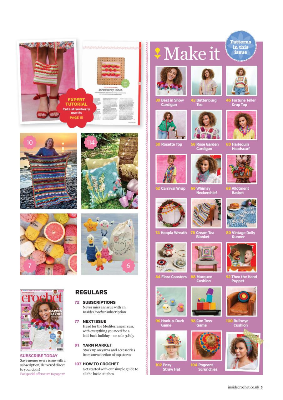 Inside Crochet Preview Pages