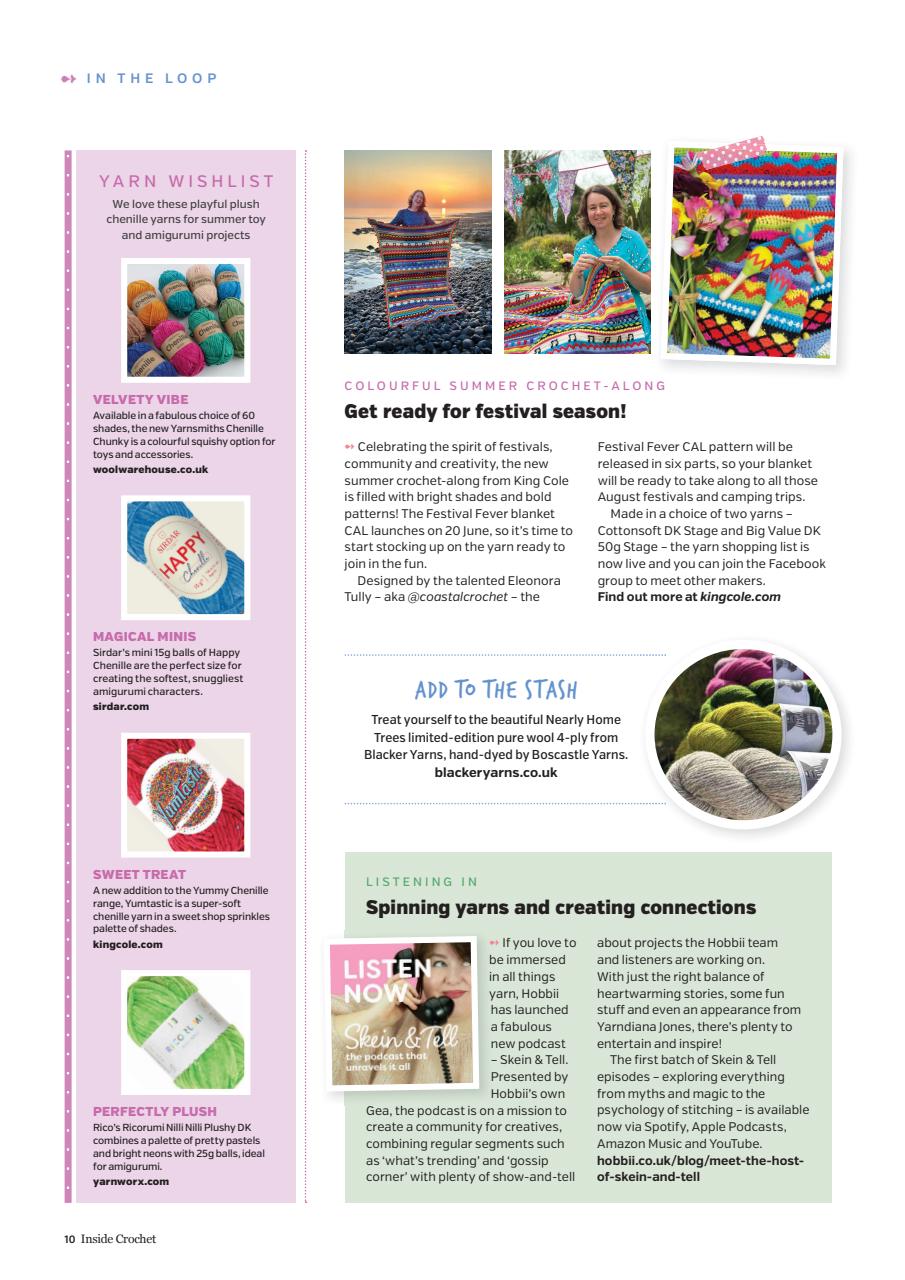 Inside Crochet Preview Pages