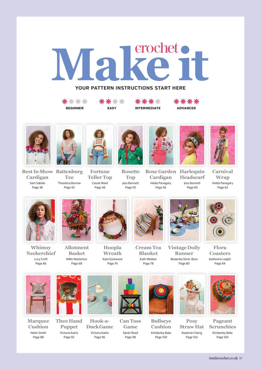 Inside Crochet Preview Pages