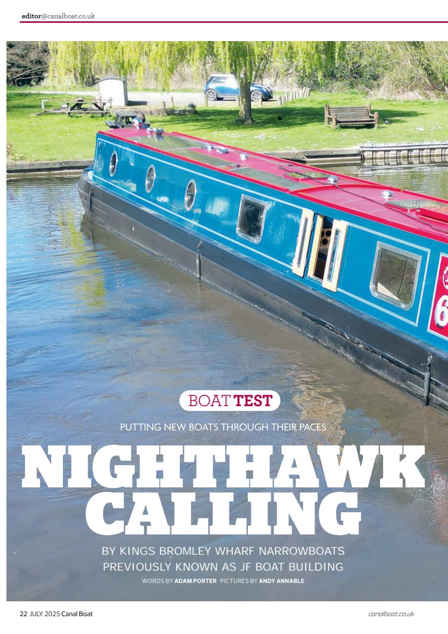 Canal Boat Preview Pages