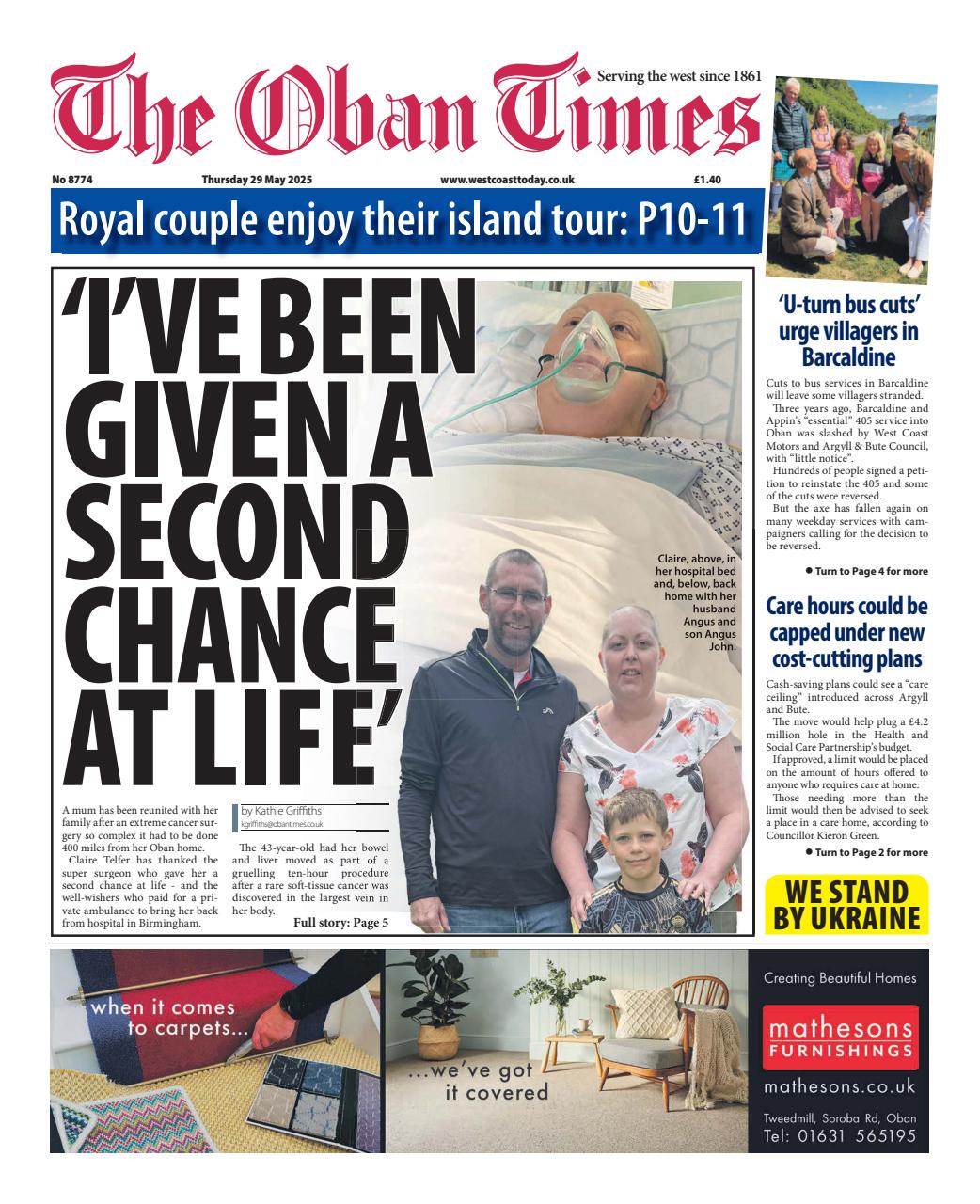 The Oban Times & Lochaber Times Preview Pages