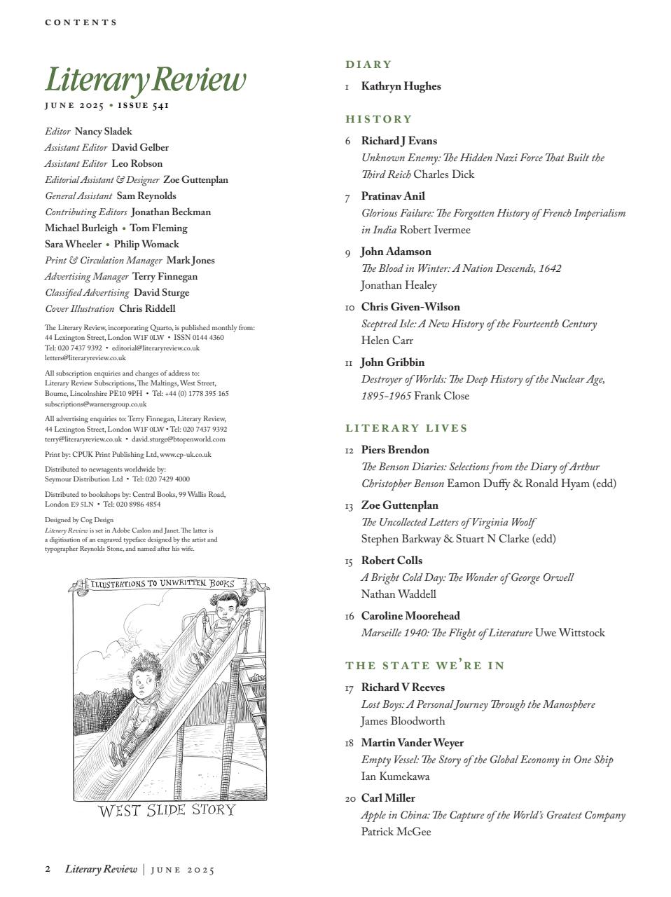 Literary Review Preview Pages