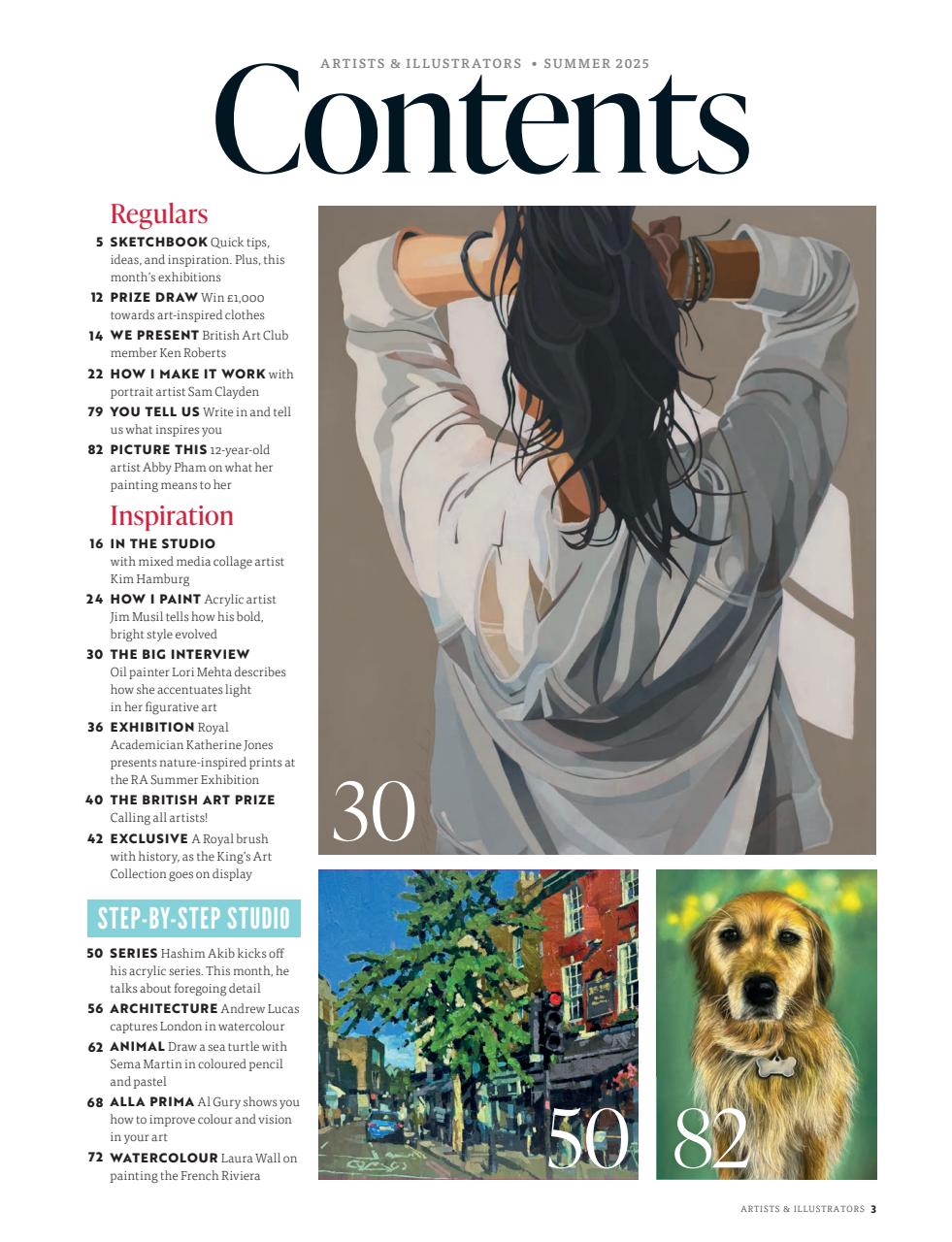 Artists & Illustrators Preview Pages