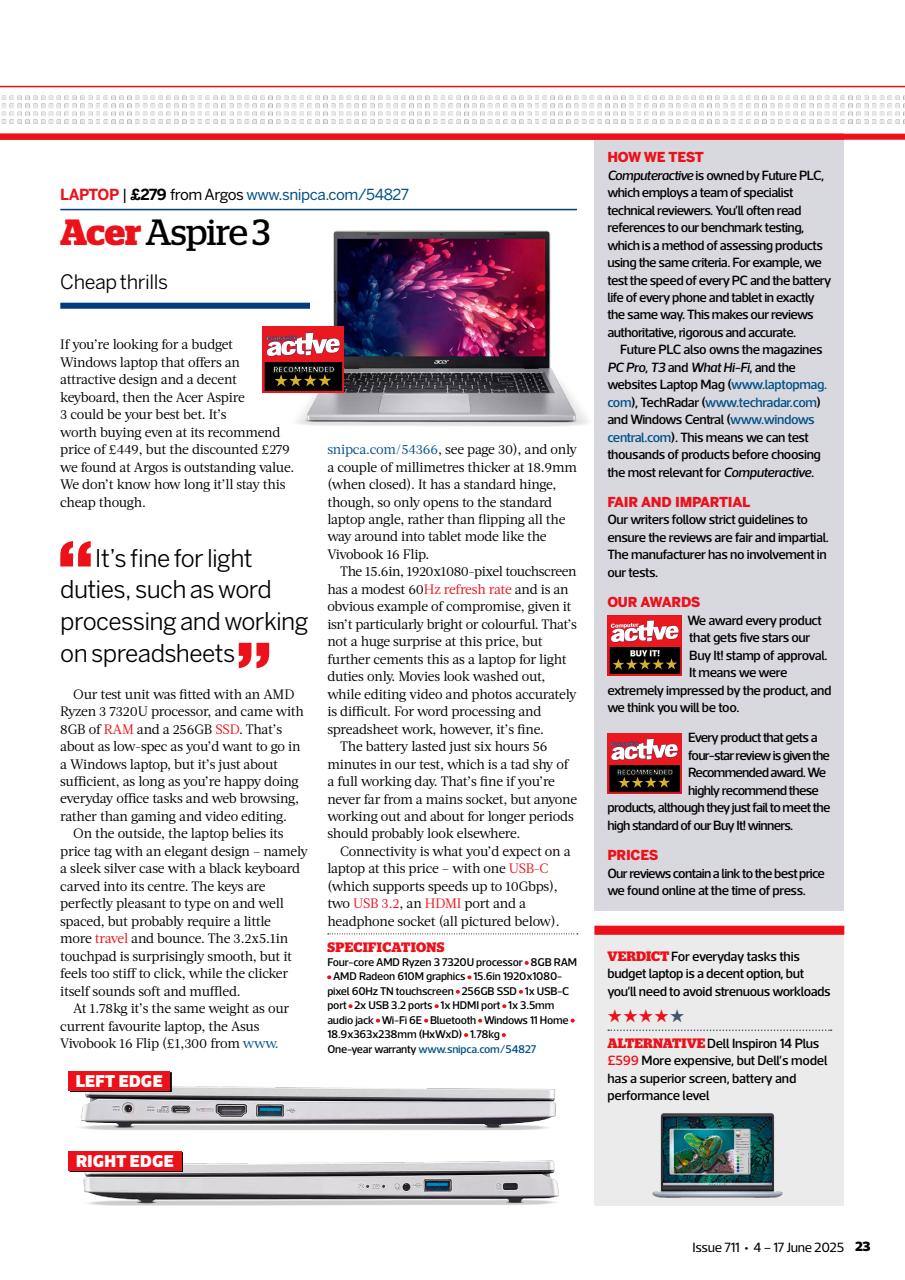 Computer Active Preview Pages