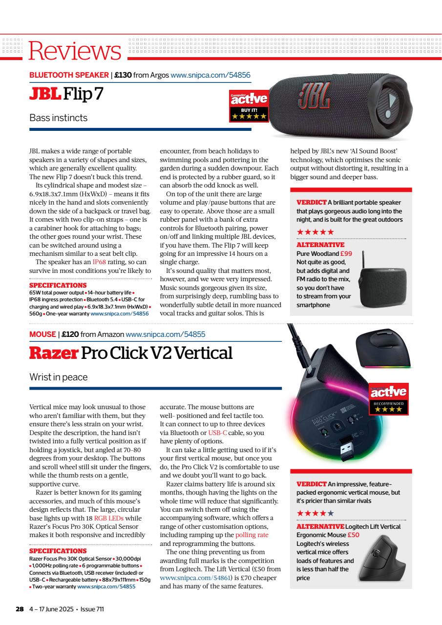 Computer Active Preview Pages