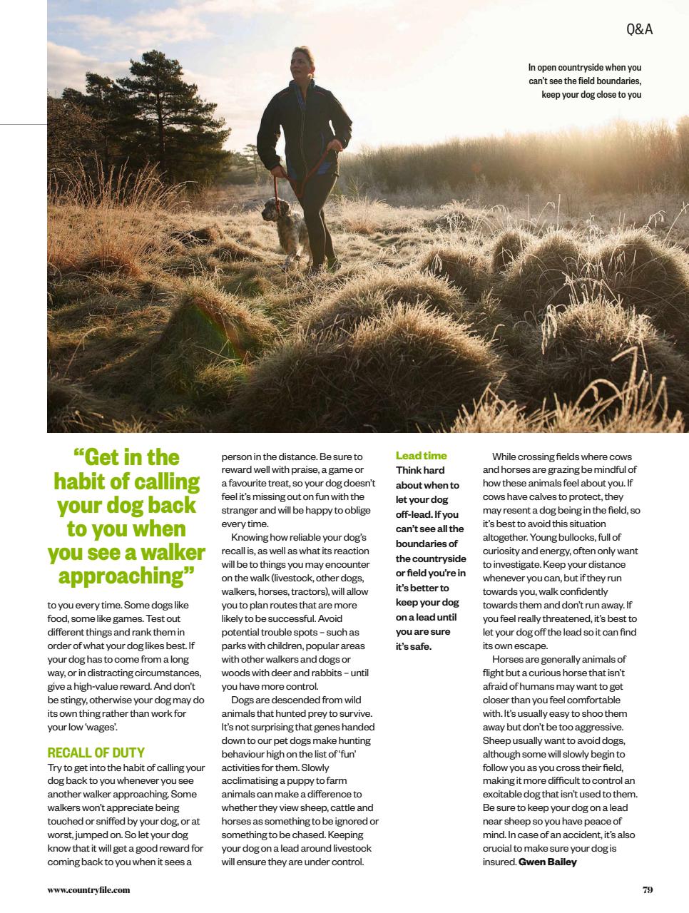BBC Countryfile Magazine Preview Pages