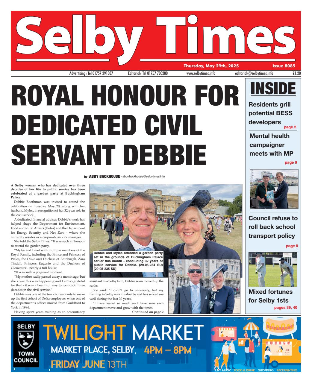 Selby Times Preview Pages