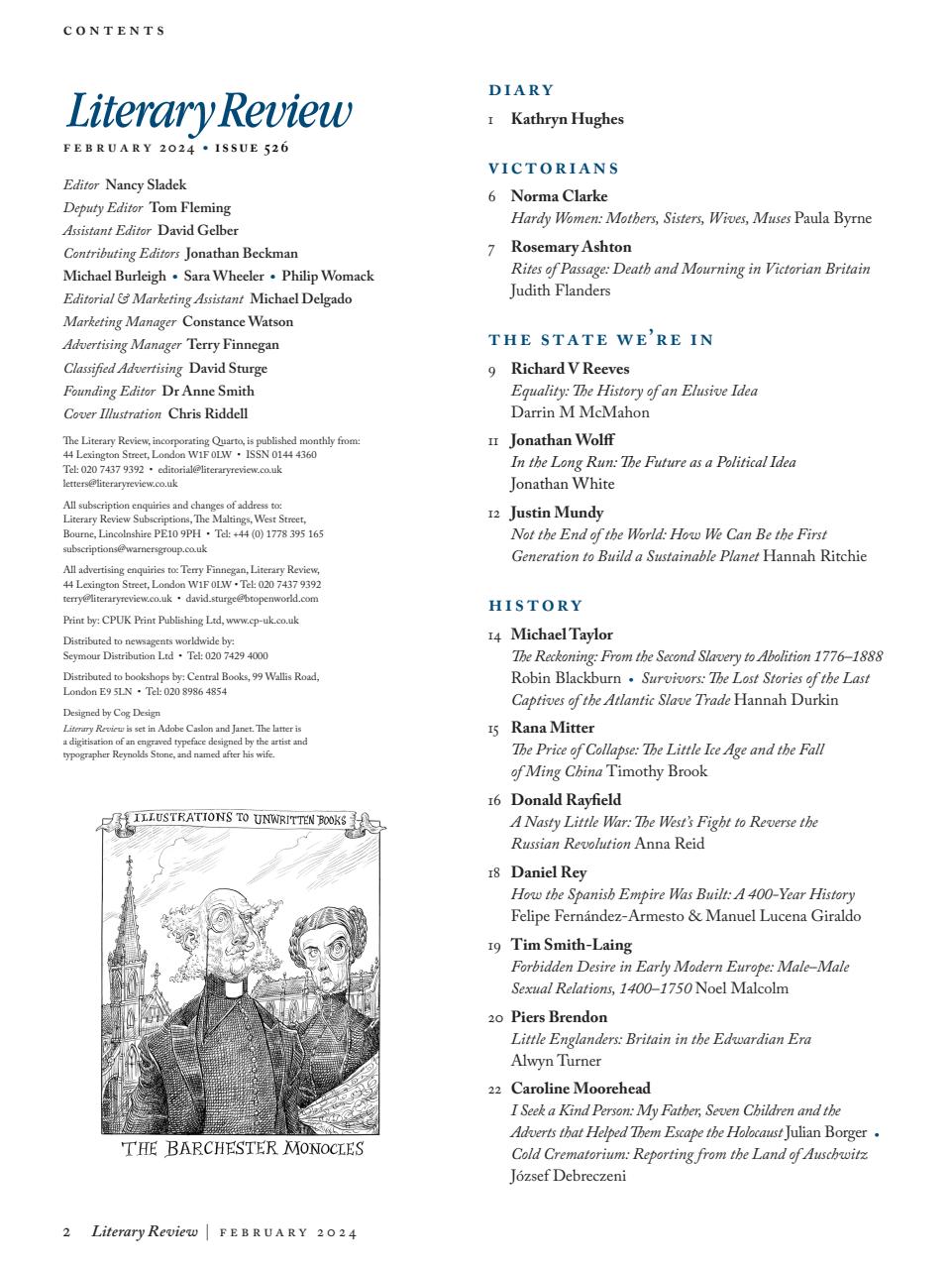 Literary Review Preview Pages