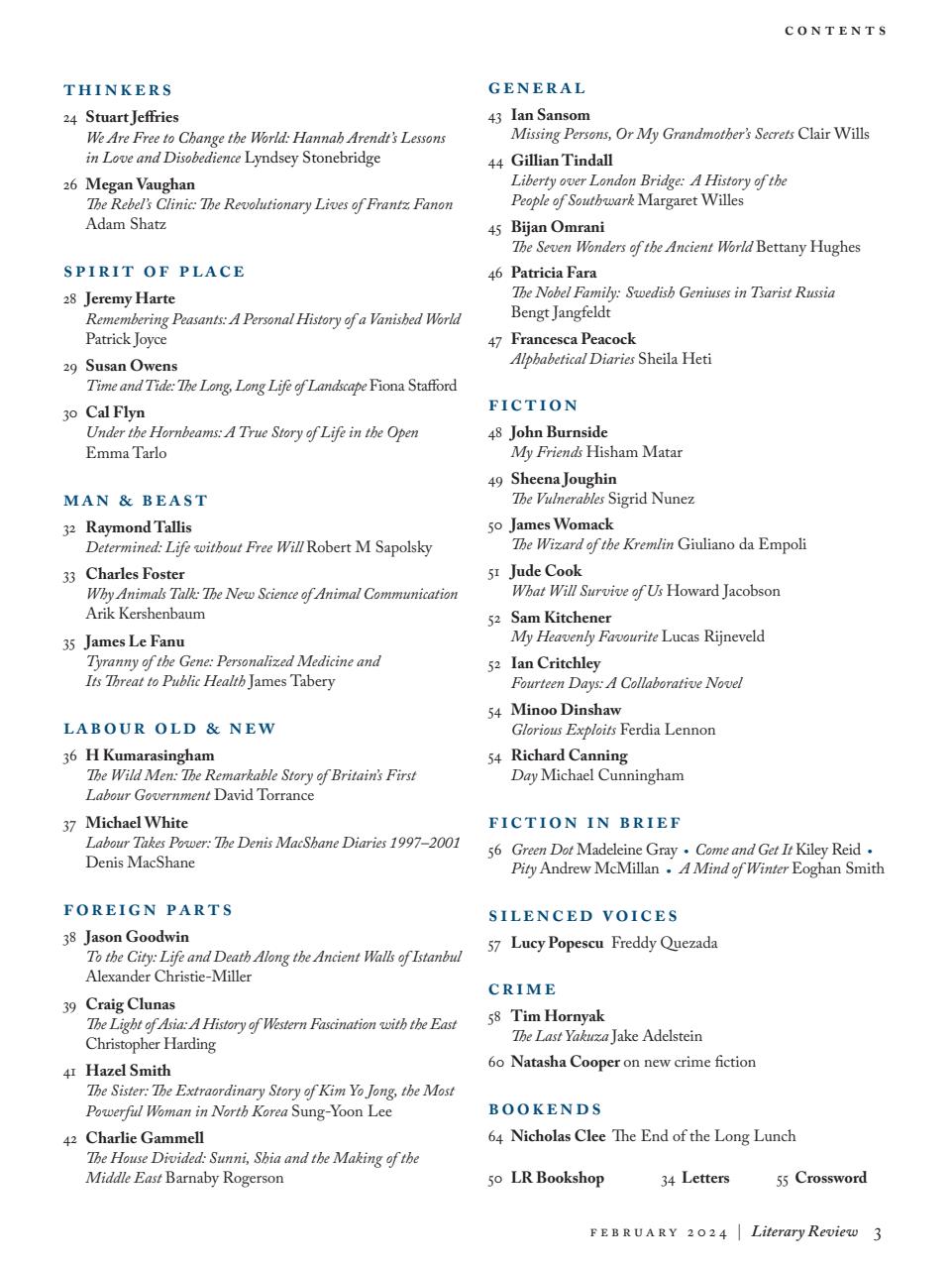 Literary Review Preview Pages