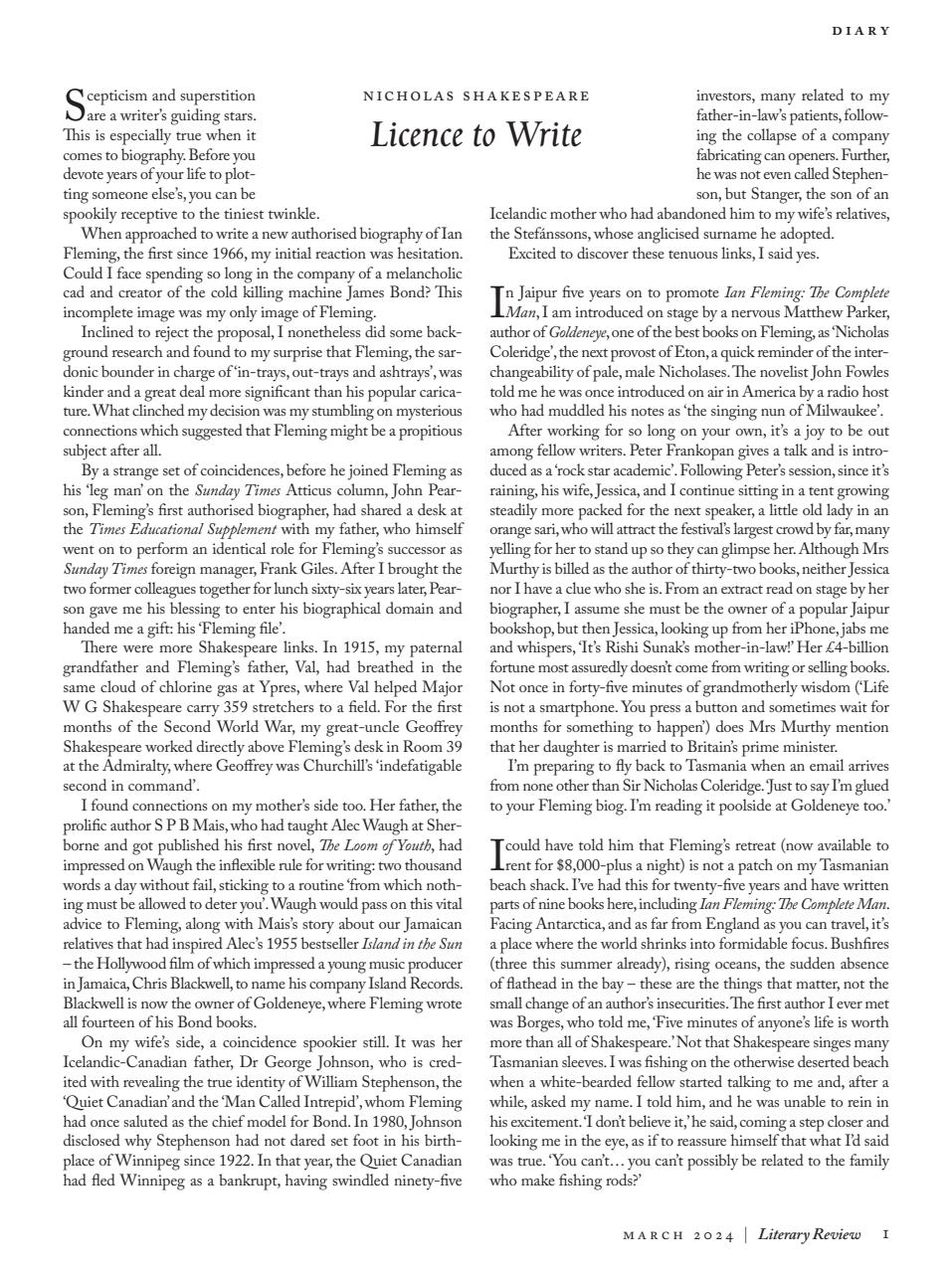 Literary Review Preview Pages
